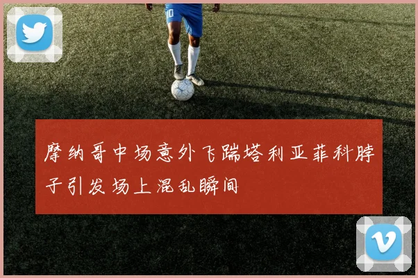 摩纳哥中场意外飞踹塔利亚菲科脖子引发场上混乱瞬间